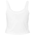 Solid White Blend - Pack Shot - Bella + Canvas Womens-Ladies Spaghetti Strap Tank Top