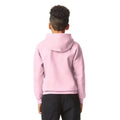 Light Pink - Back - Gildan Childrens-Kids Softstyle Plain Midweight Hoodie