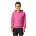 Pink Lemonade - Front - Gildan Childrens-Kids Softstyle Plain Midweight Hoodie