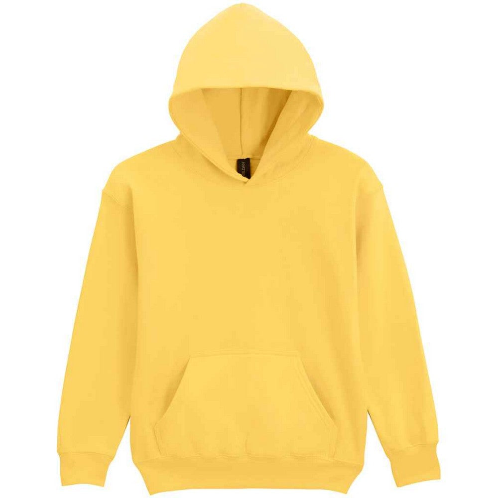 Daisy - Front - Gildan Childrens-Kids Softstyle Plain Midweight Hoodie