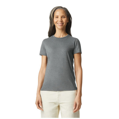 Graphite Heather - Front - Gildan Womens-Ladies Softstyle T-Shirt