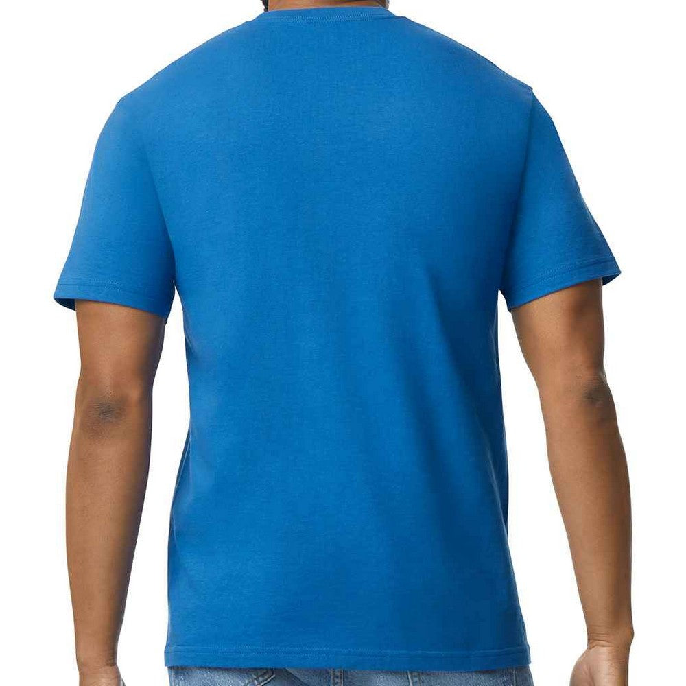 Royal Blue - Back - Gildan Mens Cotton Lightweight T-Shirt