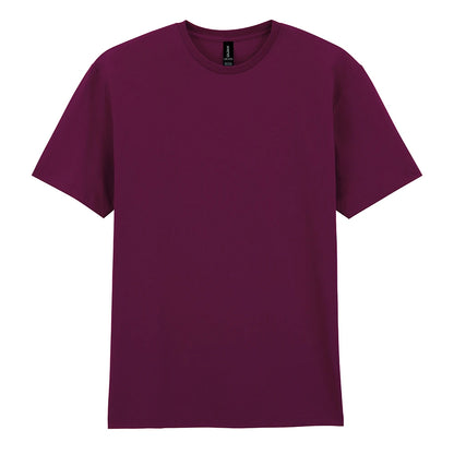 Maroon - Front - Gildan Mens Cotton Lightweight T-Shirt