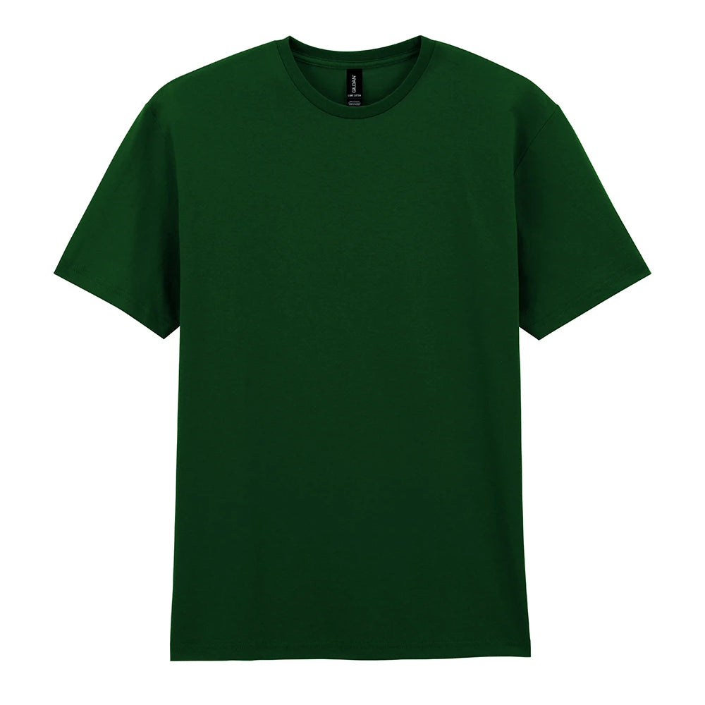 Forest Green - Front - Gildan Mens Cotton Lightweight T-Shirt