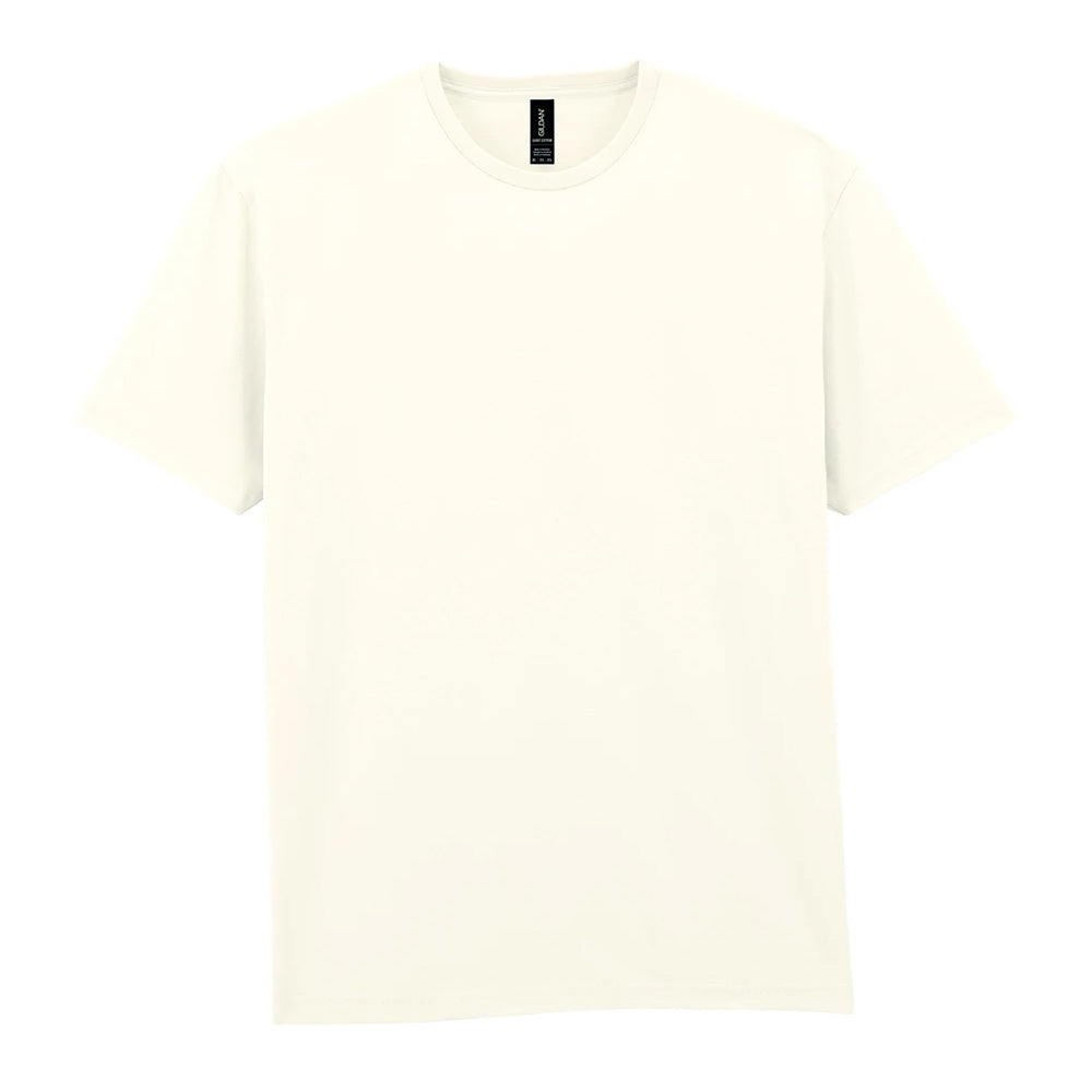 Off White - Front - Gildan Mens Cotton Lightweight T-Shirt