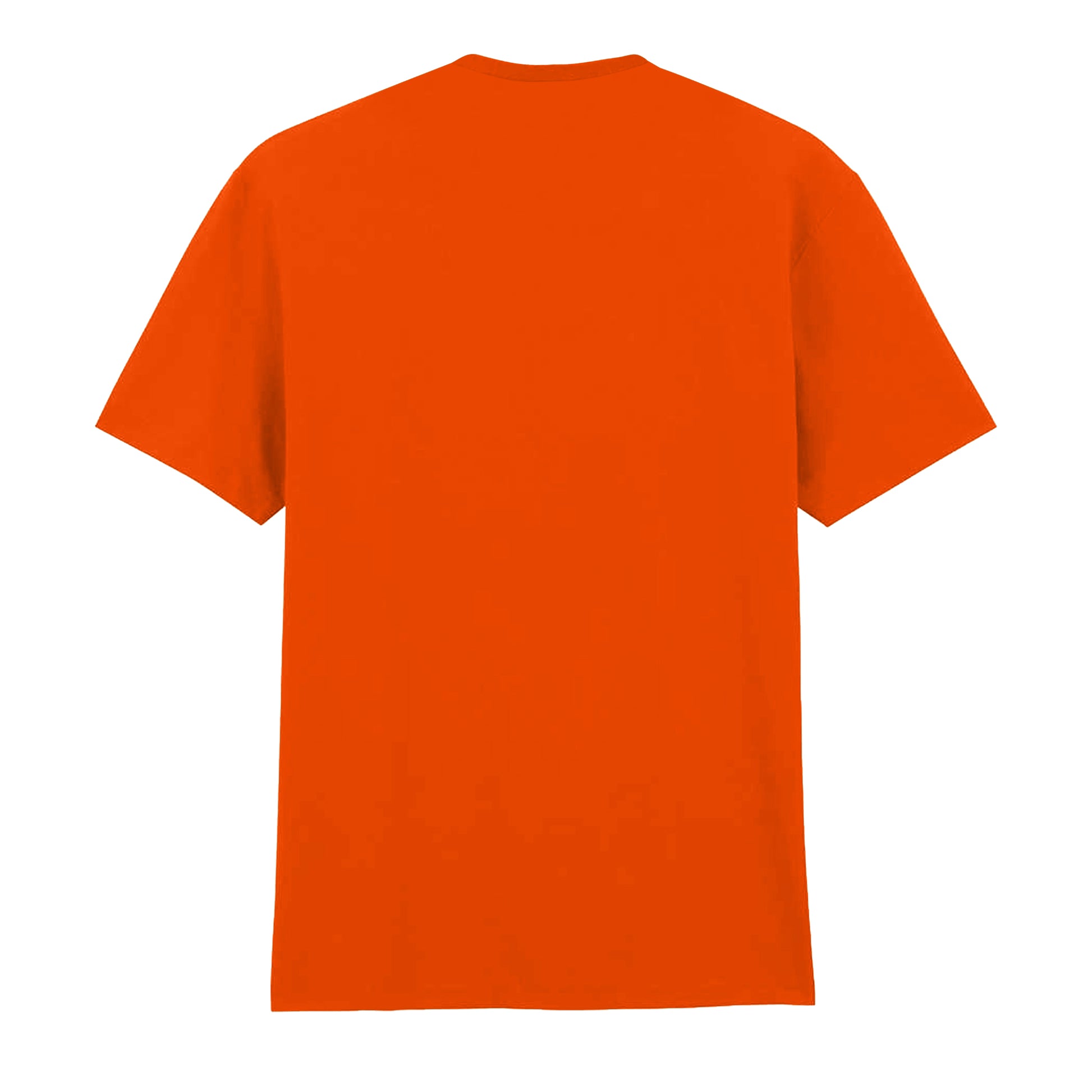 Orange - Back - Gildan Mens Cotton Lightweight T-Shirt