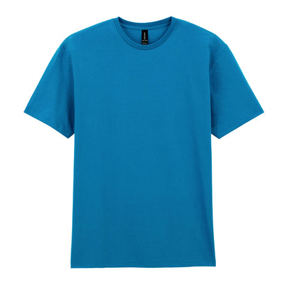 Sapphire Blue - Front - Gildan Mens Cotton Lightweight T-Shirt