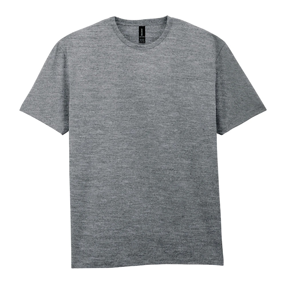 Graphite Heather - Front - Gildan Mens Cotton Lightweight T-Shirt