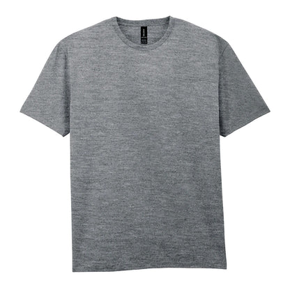 Graphite Heather - Front - Gildan Mens Cotton Lightweight T-Shirt