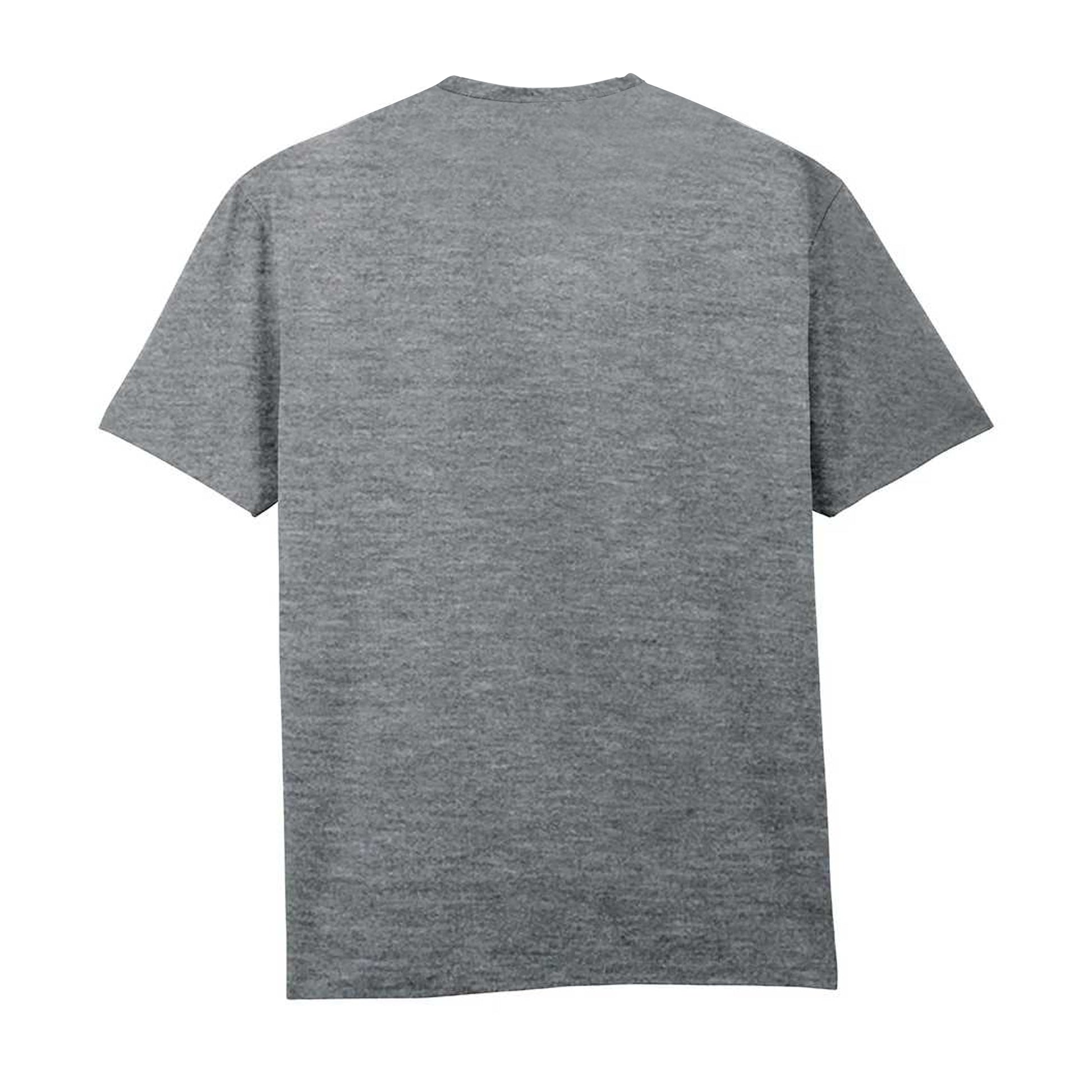 Graphite Heather - Back - Gildan Mens Cotton Lightweight T-Shirt