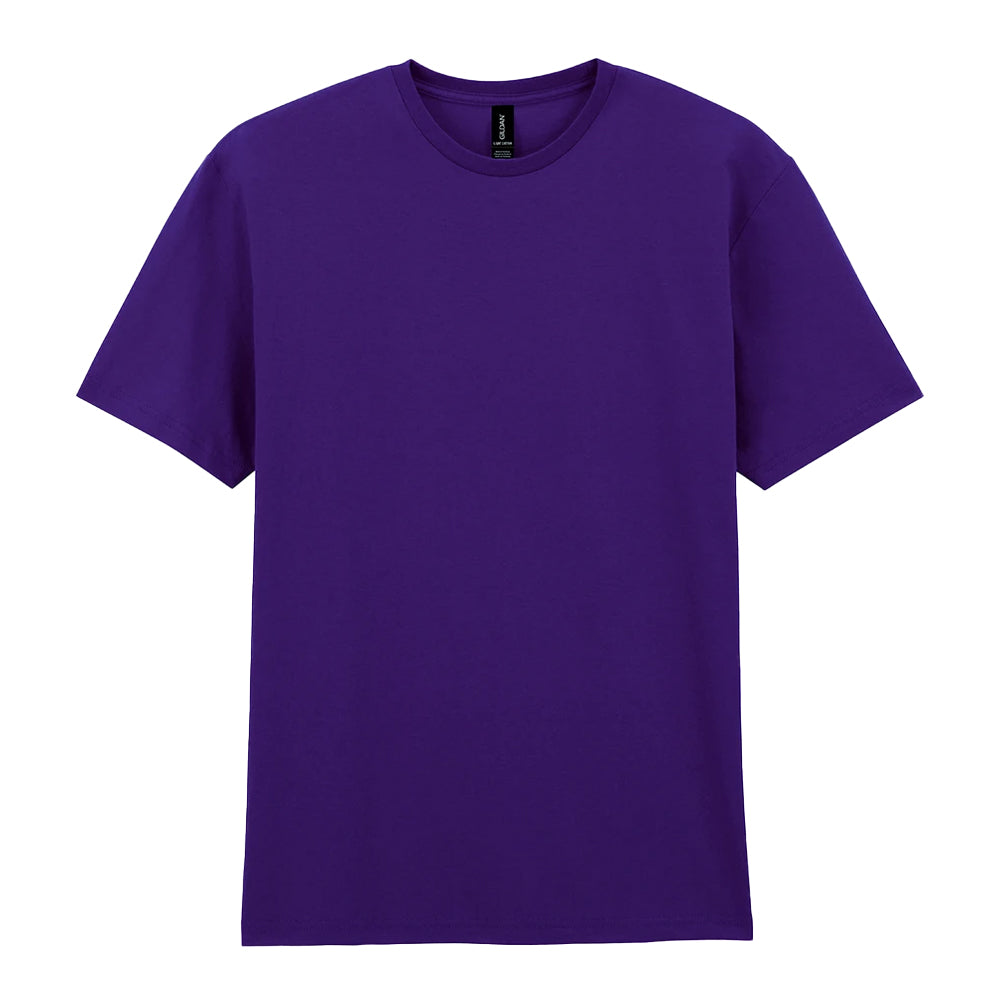 Purple - Front - Gildan Mens Cotton Lightweight T-Shirt