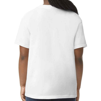 White - Back - Gildan Childrens-Kids Cotton Lightweight T-Shirt