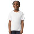 White - Front - Gildan Childrens-Kids Cotton Lightweight T-Shirt