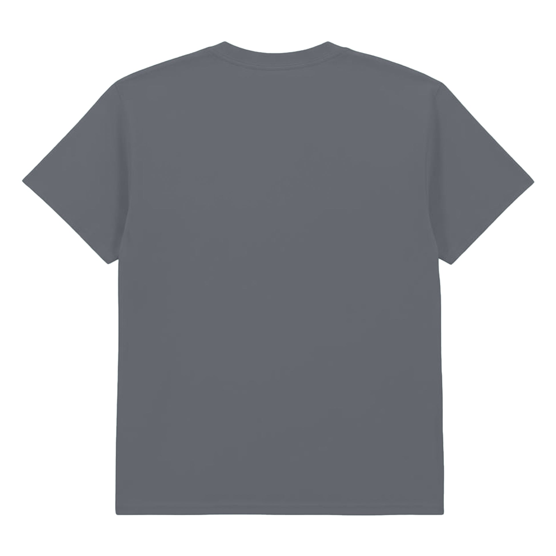 Charcoal - Back - Gildan Childrens-Kids Cotton Lightweight T-Shirt