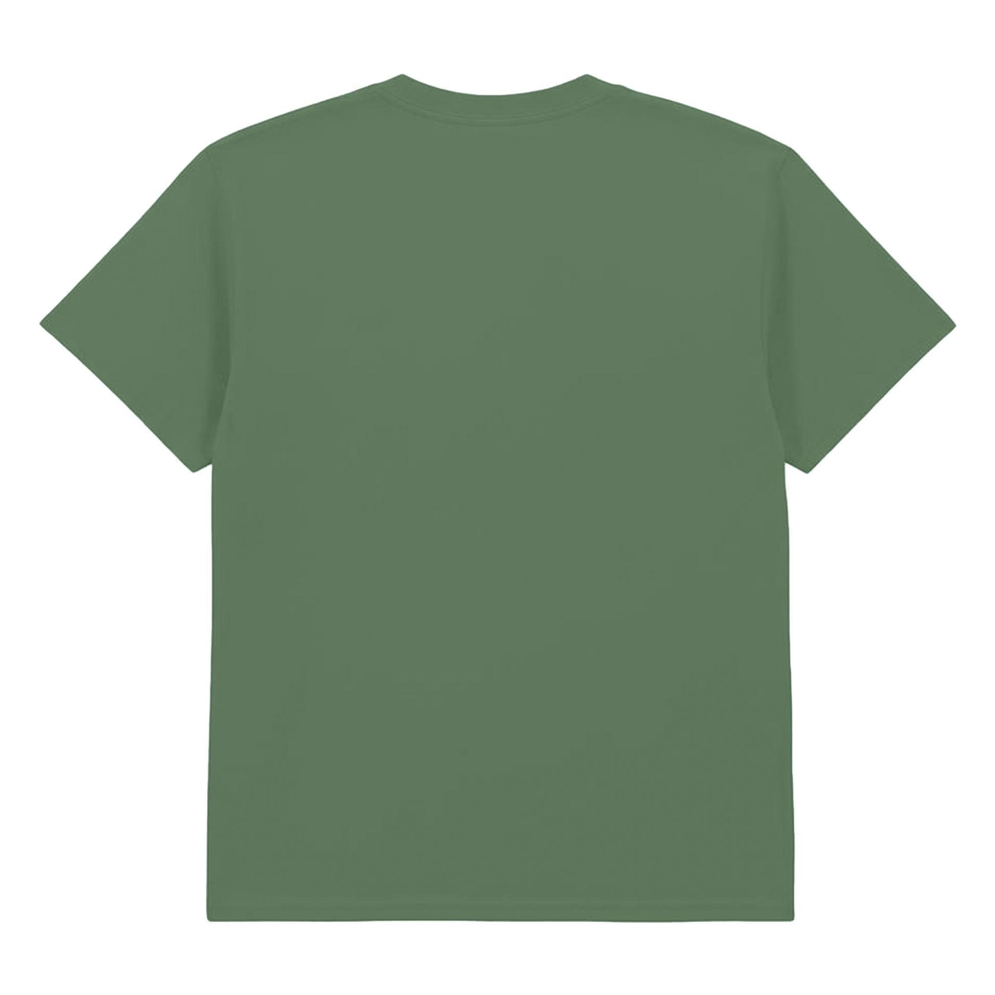 Military Green - Back - Gildan Childrens-Kids Cotton Lightweight T-Shirt