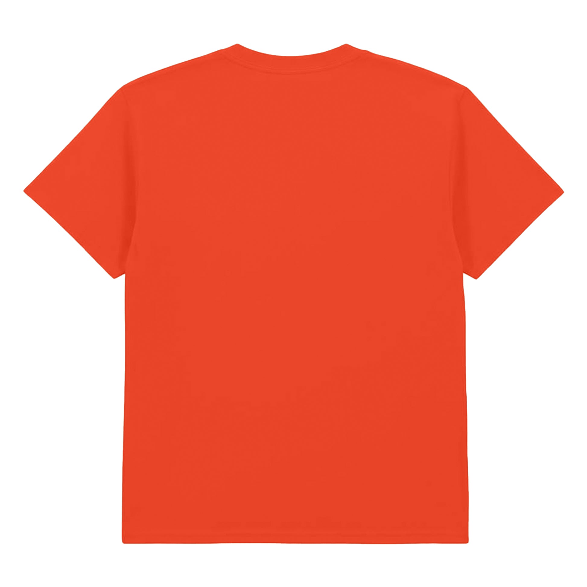 Orange - Back - Gildan Childrens-Kids Cotton Lightweight T-Shirt