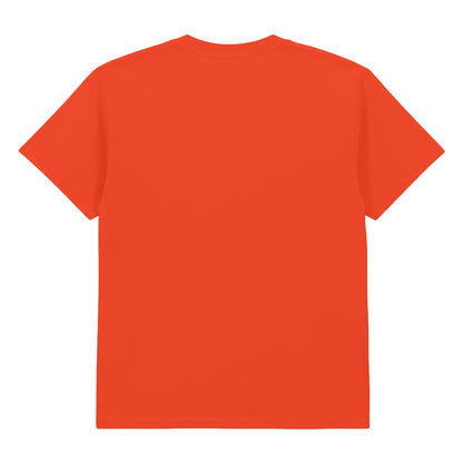 Orange - Back - Gildan Childrens-Kids Cotton Lightweight T-Shirt