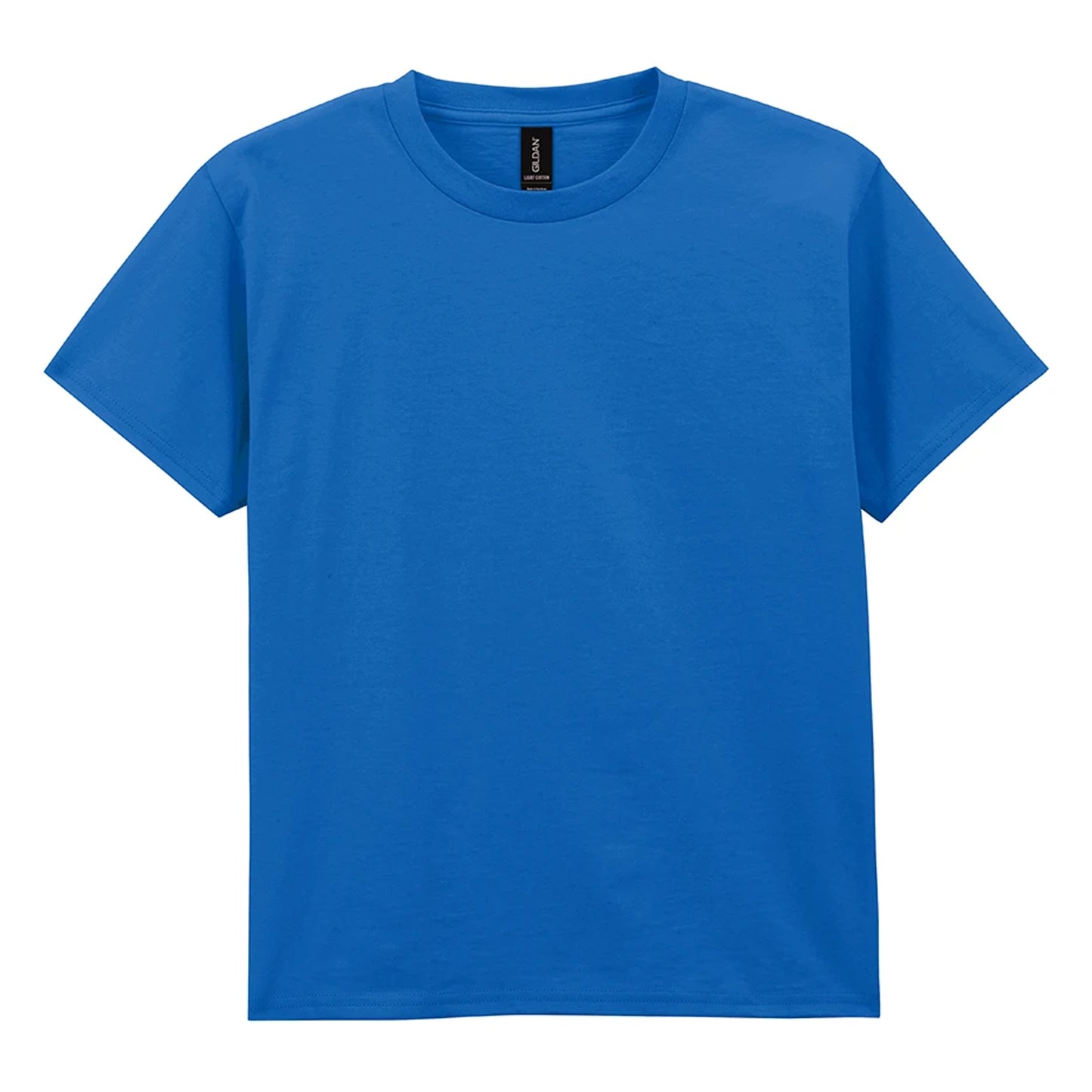 Royal Blue - Front - Gildan Childrens-Kids Cotton Lightweight T-Shirt