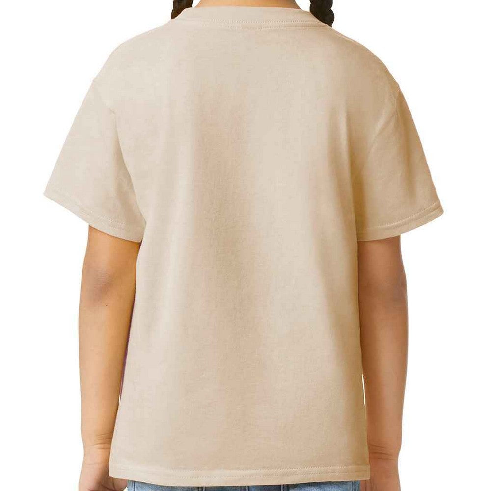 Sand - Back - Gildan Childrens-Kids Cotton Lightweight T-Shirt
