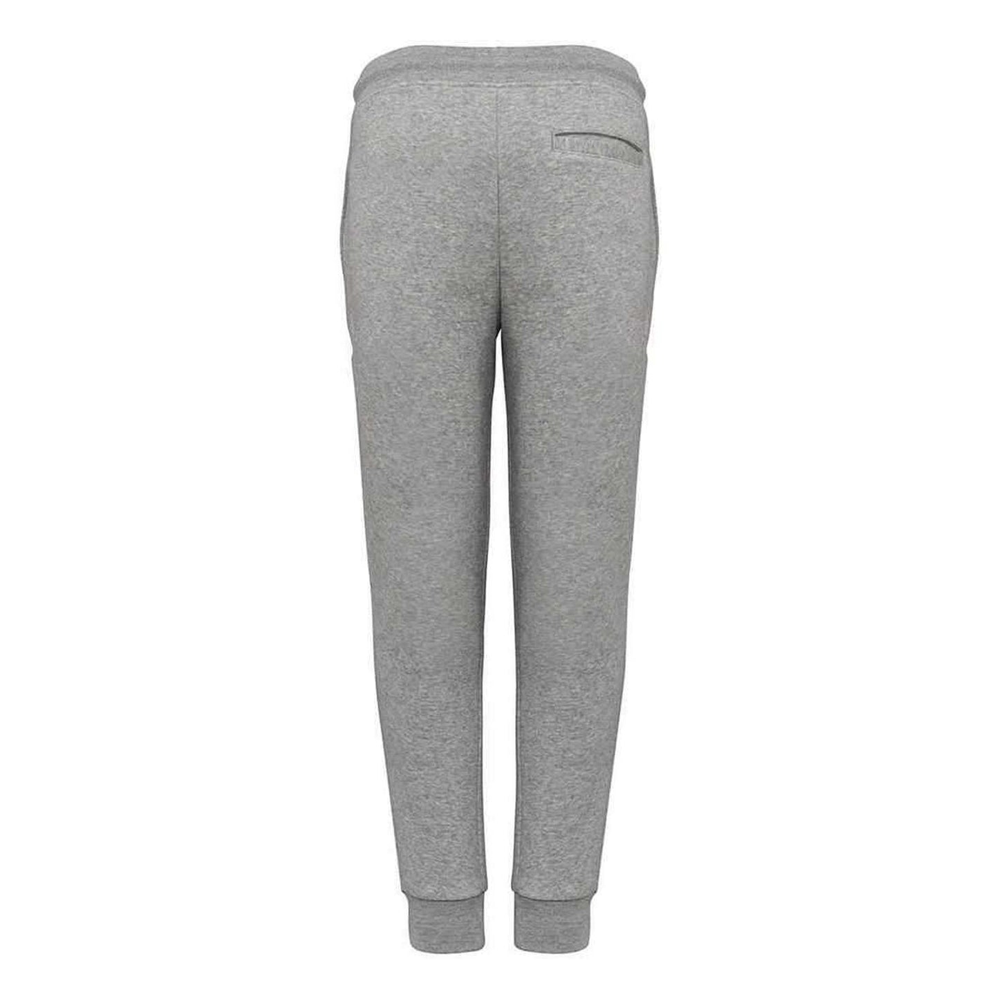 Moon Grey Heather - Back - Native Spirit Childrens-Kids Eco Friendly Jogging Bottoms