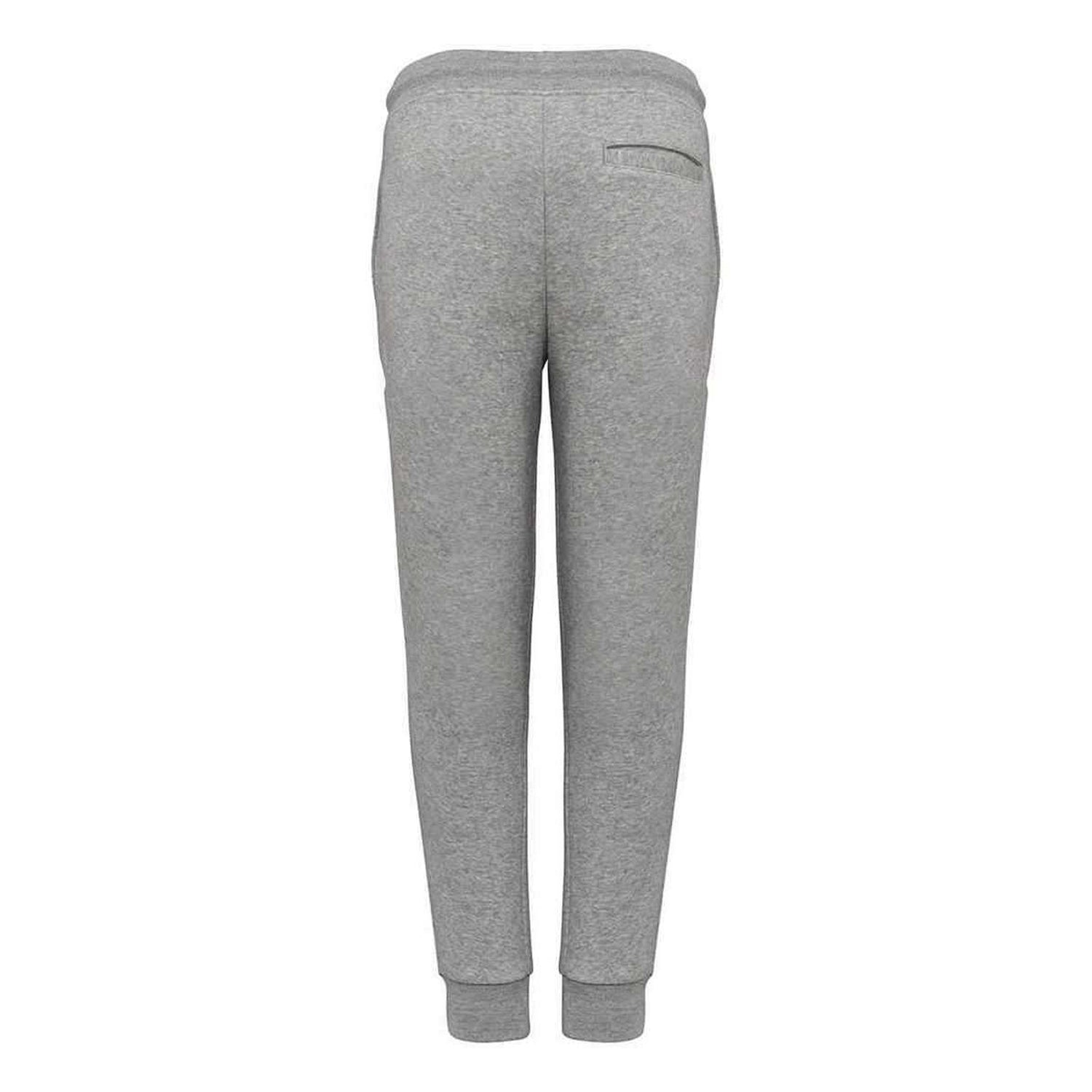 Moon Grey Heather - Back - Native Spirit Childrens-Kids Eco Friendly Jogging Bottoms
