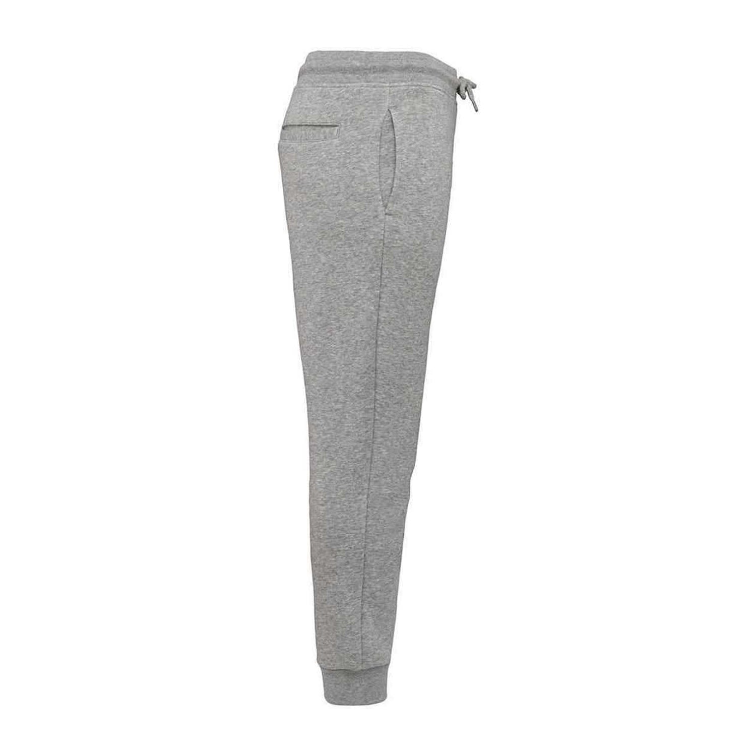 Moon Grey Heather - Side - Native Spirit Childrens-Kids Eco Friendly Jogging Bottoms