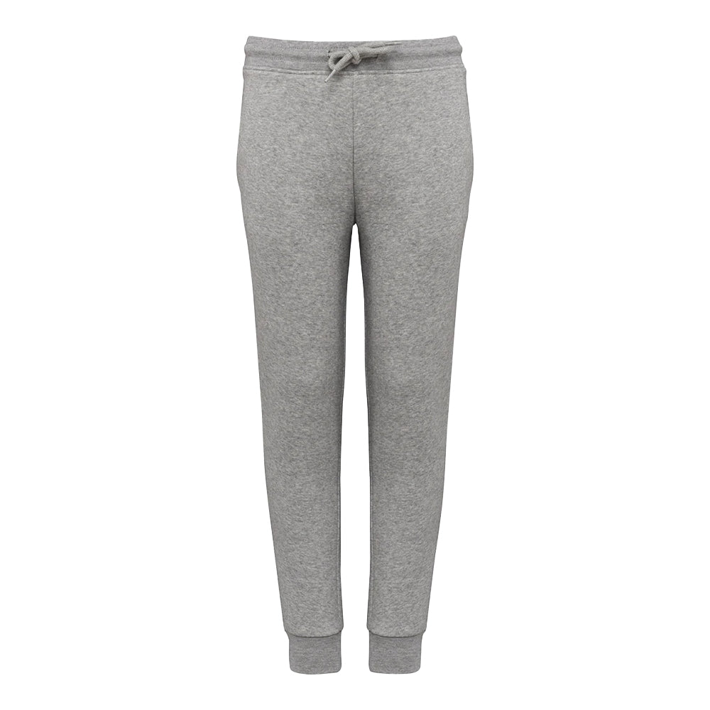 Moon Grey-Heather - Front - Native Spirit Childrens-Kids Eco Friendly Jogging Bottoms