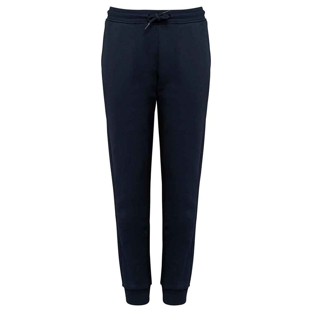 Navy - Front - Native Spirit Childrens-Kids Eco Friendly Jogging Bottoms