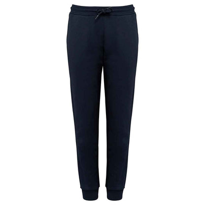 Navy - Front - Native Spirit Childrens-Kids Eco Friendly Jogging Bottoms