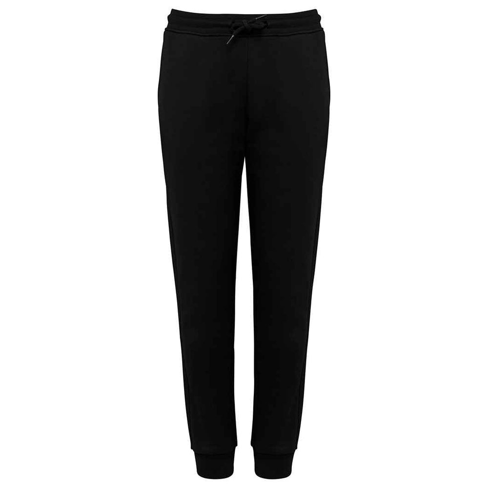 Black - Front - Native Spirit Childrens-Kids Eco Friendly Jogging Bottoms