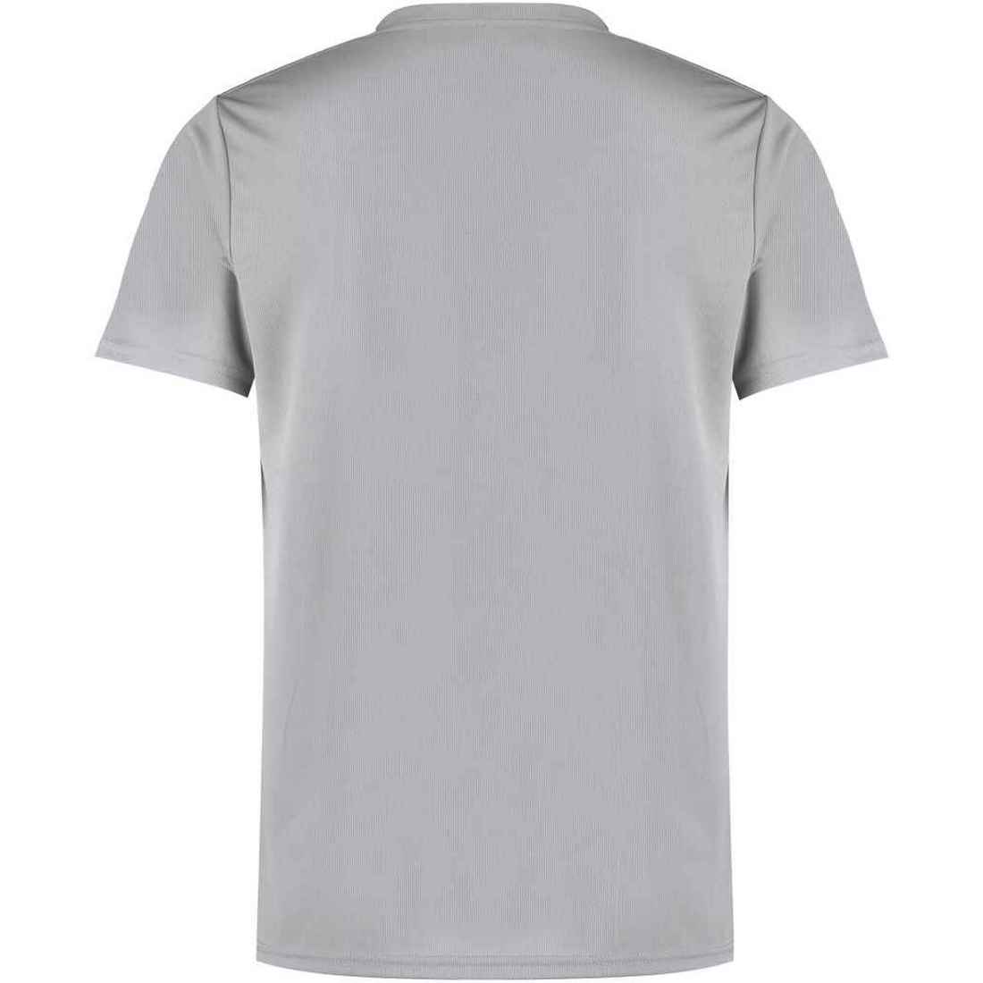 Heather - Back - Kustom Kit Mens Cooltex Plus Moisture Wicking Regular T-Shirt