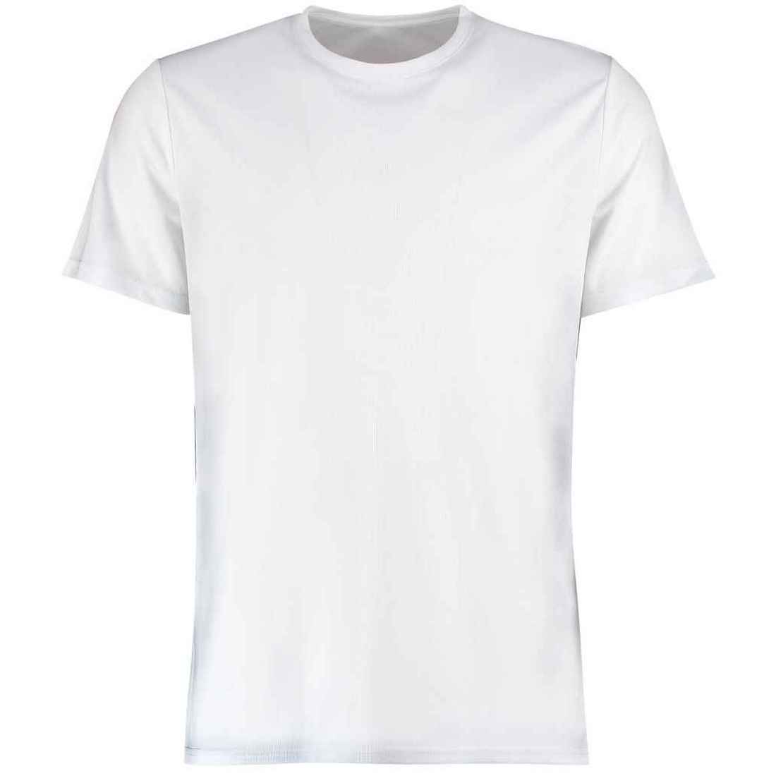 White - Front - Kustom Kit Mens Cooltex Plus Moisture Wicking Regular T-Shirt