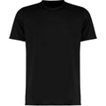 Black - Front - Kustom Kit Mens Cooltex Plus Moisture Wicking Regular T-Shirt