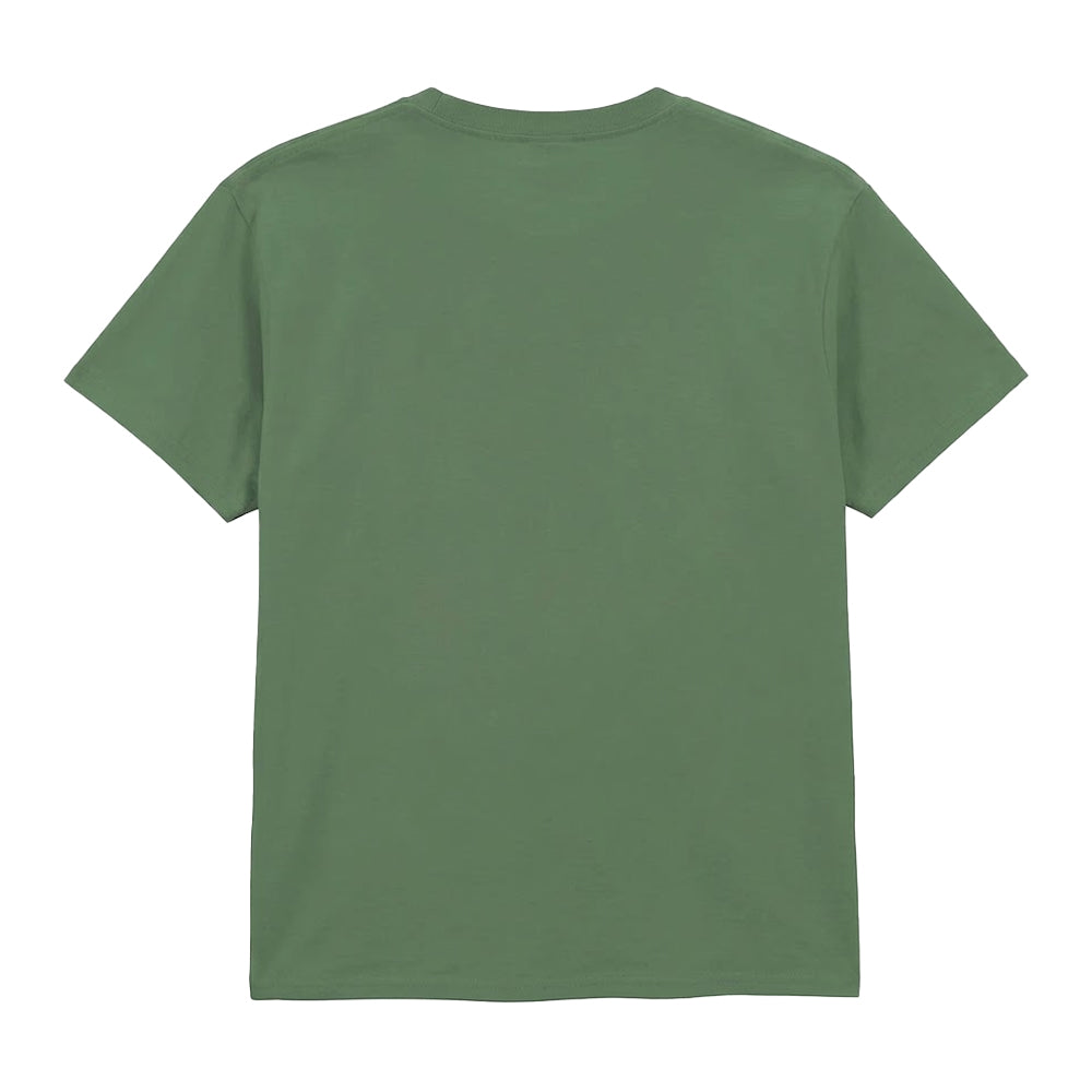 Military Green - Back - Gildan Childrens-Kids Plain Lightweight T-Shirt