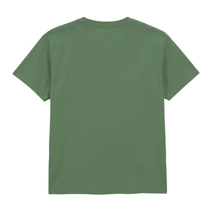 Military Green - Back - Gildan Childrens-Kids Plain Lightweight T-Shirt