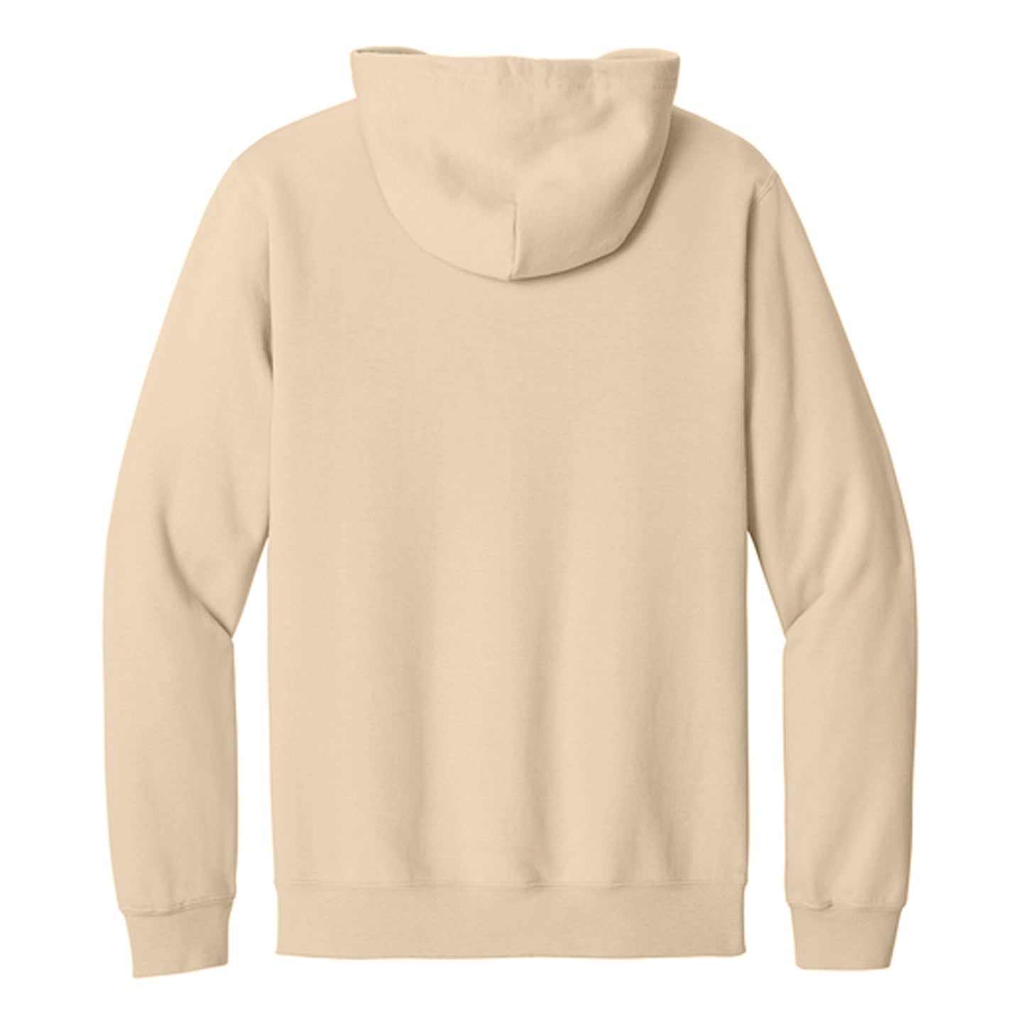 Sand - Back - Gildan Mens Midweight Soft Touch Full Zip Hoodie