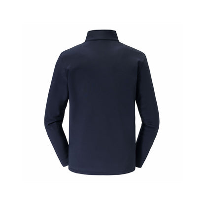 French Navy - Back - Russell Mens Essential Recycled Soft Shell Jacket