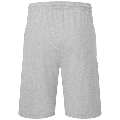 Heather Grey - Back - Fruit of the Loom Mens Iconic Jersey Shorts