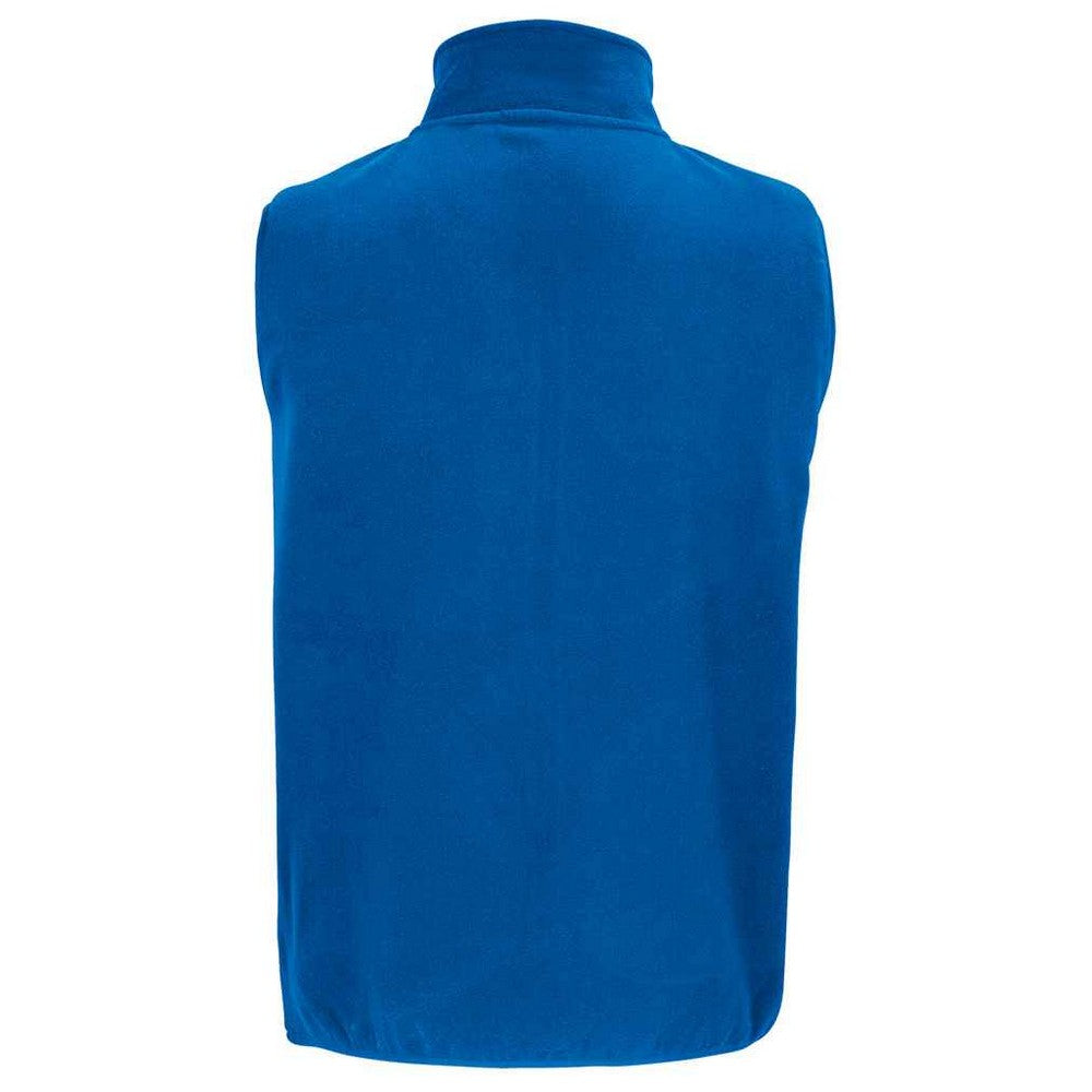 Royal Blue - Back - SOLS Unisex Adult Factor Microfleece Recycled Body Warmer