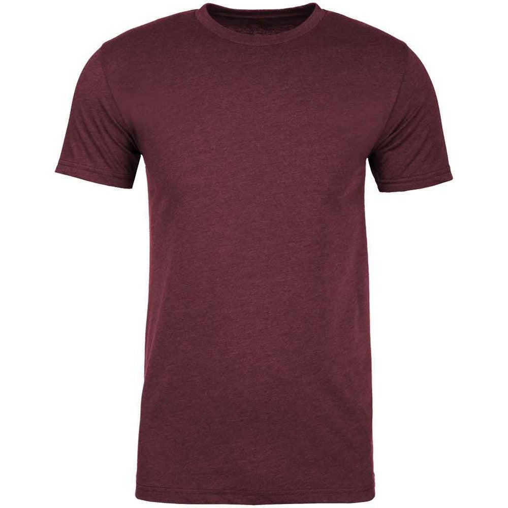 Maroon Heather - Front - Next Level Apparel Unisex Adult T-Shirt