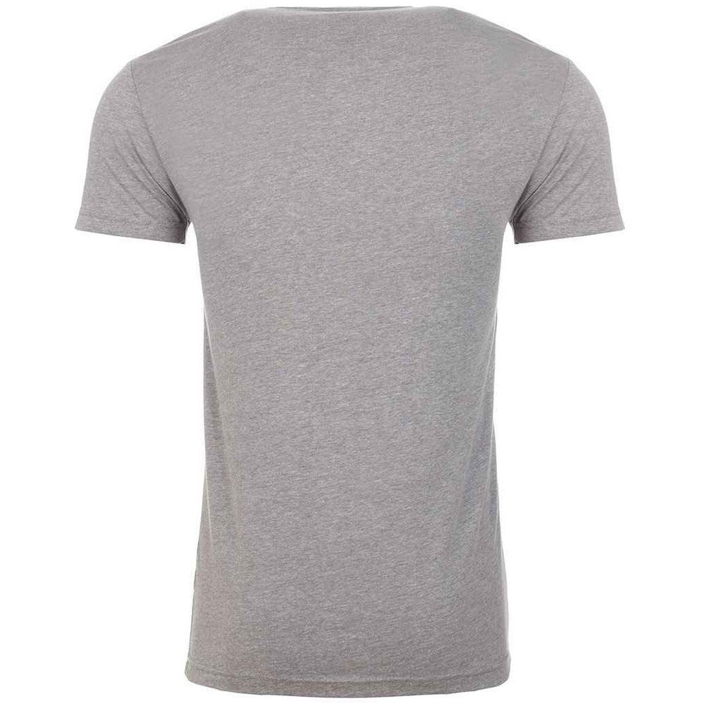 Dark Heather - Back - Next Level Apparel Unisex Adult T-Shirt