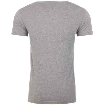 Dark Heather - Back - Next Level Apparel Unisex Adult T-Shirt