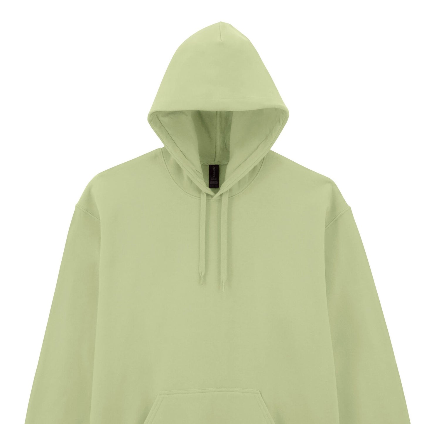 Pistachio - Back - Gildan Mens Midweight Soft Touch Hoodie