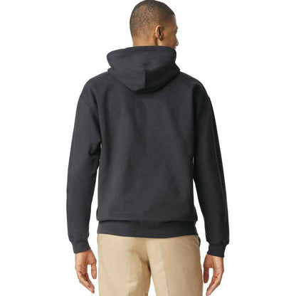Smoke - Back - Gildan Mens Midweight Soft Touch Hoodie