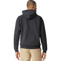 Smoke - Back - Gildan Mens Midweight Soft Touch Hoodie