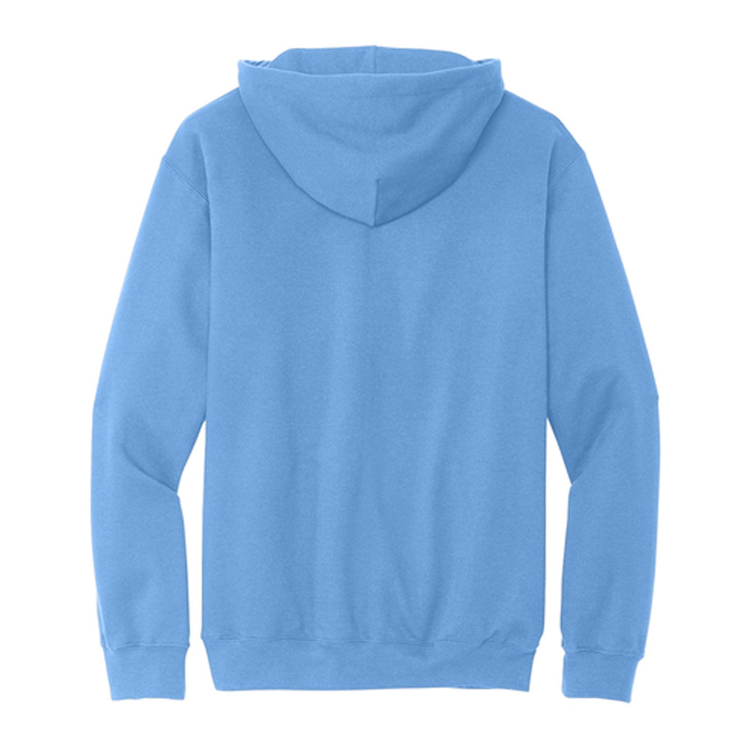 Carolina Blue - Back - Gildan Mens Midweight Soft Touch Hoodie