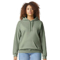 Sage - Side - Gildan Mens Midweight Soft Touch Hoodie