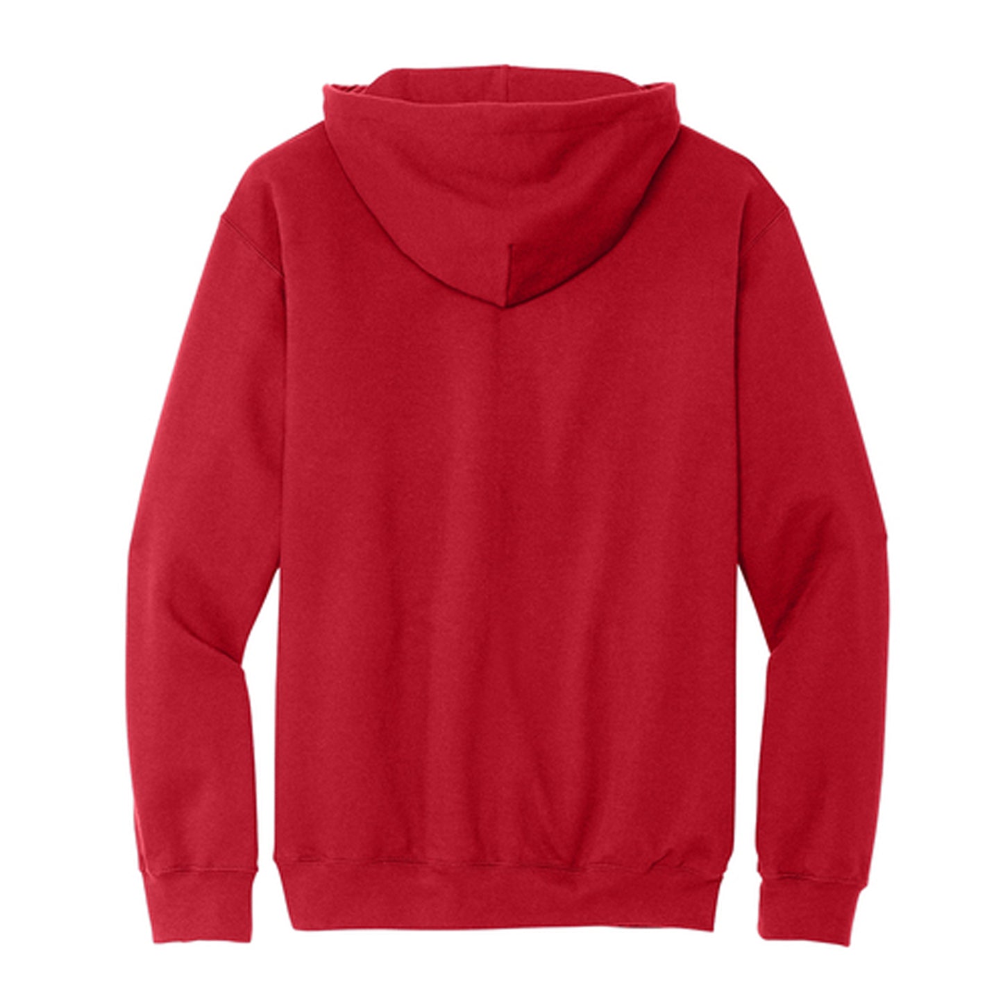 Red - Back - Gildan Mens Midweight Soft Touch Hoodie