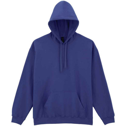 Cobalt - Front - Gildan Mens Midweight Soft Touch Hoodie