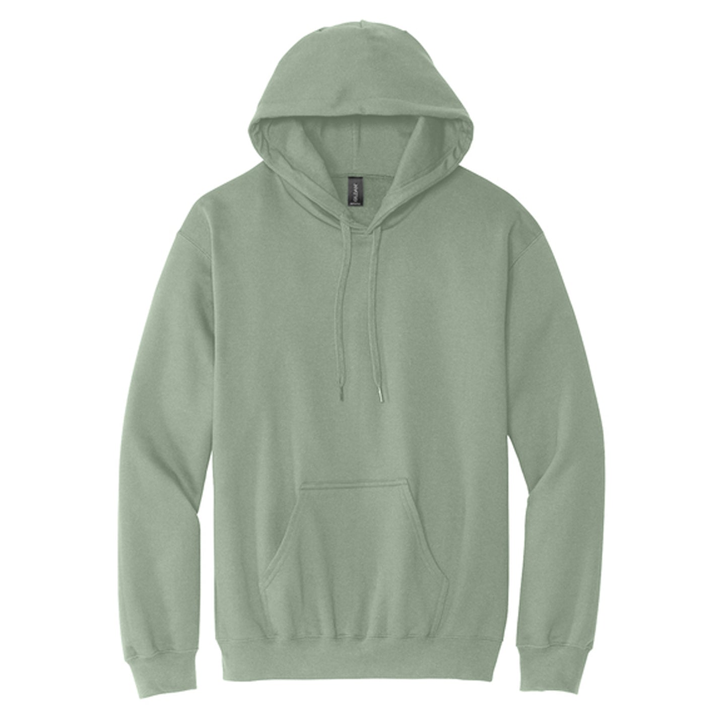 Sage - Front - Gildan Mens Midweight Soft Touch Hoodie